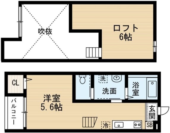 プランドール八千代の物件間取画像